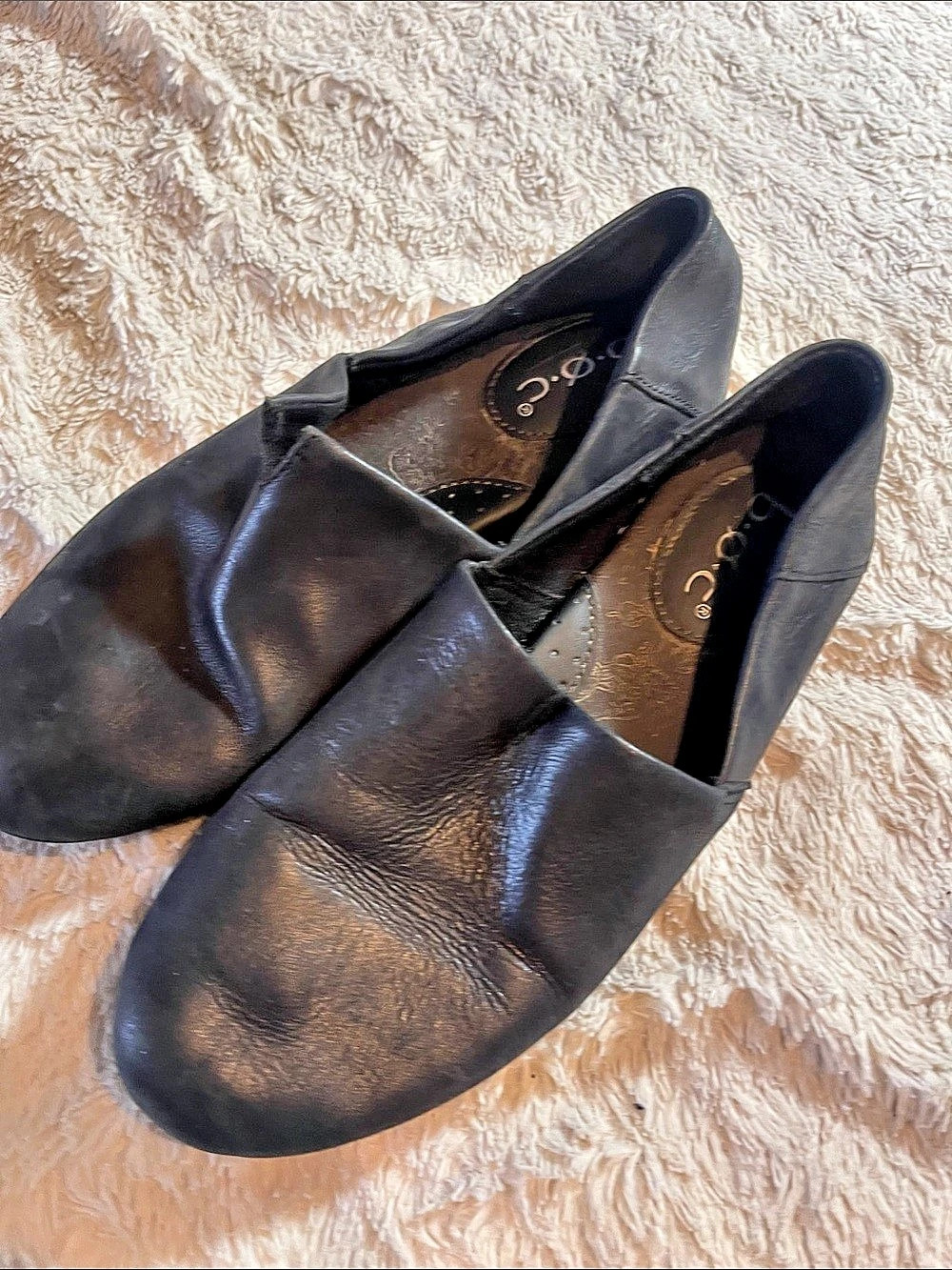 b.o.c Black  Loafers size 7M